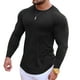 thumbnail image 3 of Camiseta de Manga Larga, Diseño de Ergonomía Negra de los Hombres para los Hombres para el Montañismo, 3 of 8