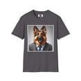 thumbnail image 2 of German Shepherd Dog "My Alter Ego Dog" Unisex Softstyle T-Shirt, 2 of 10