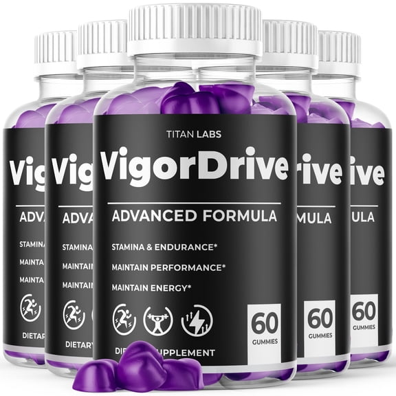 VigorDrive ACV Gummies Advanced Formula Vitamin Supplement Vigor Drive 300 Gummies