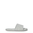 thumbnail image 5 of Joyspun Women's Quilted Single Band Slide Slippers, Wide-Width Available, 5 of 6