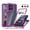 Purple, variant on NJJEX For Motorola Moto G 5G 2025 / Moto G 2026 / Moto G Play 2026 Phone Case, Full Body Hybrid Shockproof Bumper Cover with Built-in Screen Protector, Black