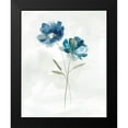 thumbnail image 2 of Robinson, Carol 20x24 Black Modern Framed Museum Art Print Titled - Blue Botanical II, 2 of 5