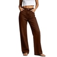 thumbnail image 2 of Women's Jeans High Rise Straight Leg Denim Pants with Pockets Casual Loose Trousers for Work and Daily Wear, 2 of 7