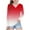 Red, variant on Teen Girls T-Shirts Gradient Long Sleeve Tee Fall Winter Basic Shirts Casual Tops for Little & Big Girls