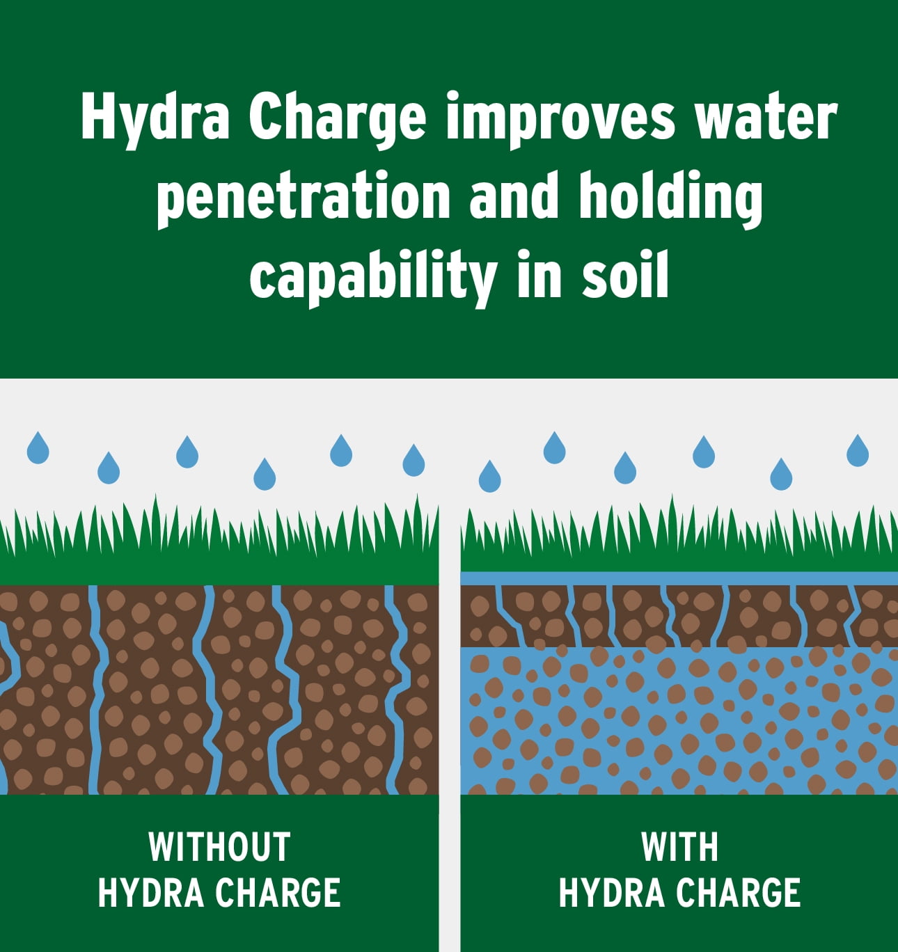 The Andersons Hydra Charge® Biosolid Fertilizer Plus Surfactant 4-2-0 (40 lb. Bag) - Covers up to 5,000 Sqft.
