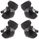 thumbnail image 4 of Convenient Dog Boots 4Pcs Large Size Practical Shoes For Pets Outdoor Activities Black Non-slip Design, 4 of 5