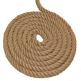 thumbnail image 4 of Twisted Manila Rope Jute Rope (1 Inch x 50 Feet) Natural Thick Hemp Rope for Crafts, Nautical, Railing, Hammock, Decorating, 4 of 4