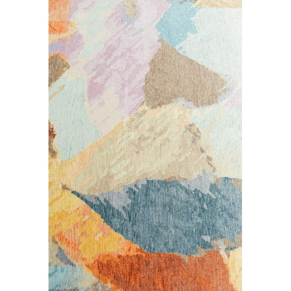 Jawa collection Handmade Modern Abstract Design Hand Tufted Area Rug Hand Tuft Wool Rug