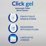 Lysol® Click Gel Automatic Toilet Bowl Cleaner, Gel Toilet Bowl Cleaner, for Cleaning and Refreshing, Brand New Day – Lavender Fields Scent, 6 Applicators