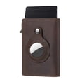 thumbnail image 1 of Slim Airtag Men's Wallet With Money Clip Rfid Blocking Credit Card Holder Simple Smart Wallet For Men With Gift Box (Coffee), 1 of 5