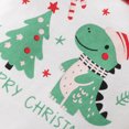 thumbnail image 5 of OJSFQUFP 3Pcs Baby Christmas Suit Long Sleeve Bow Tie Bag Romper Clothes Strap Pants Christmas Outfit My First Christmas, 5 of 8