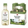 Sutter Home Sauvignon Blanc California White Wine, 4 Pack, 187 ml Plastic Bottles, 13.5% ABV