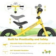 thumbnail image 6 of Canddidliike Sport Kids No Pedal Balance Bike for Toddlers Ages 1-6 Years Old Boys, Yellow, 6 of 8