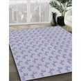 thumbnail image 2 of Ahgly Company Indoor Rectangle Patterned Pale Lilac Purple Area Rugs, 2' x 4', 2 of 6