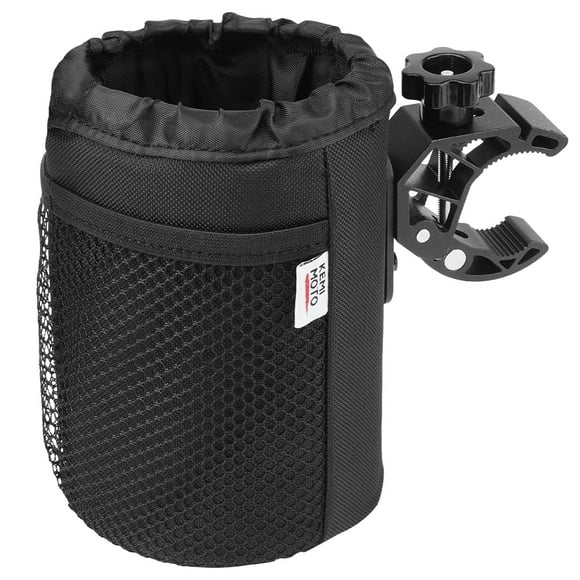 Portavasos para moto KEMIMOTO, tela Oxford, color negro