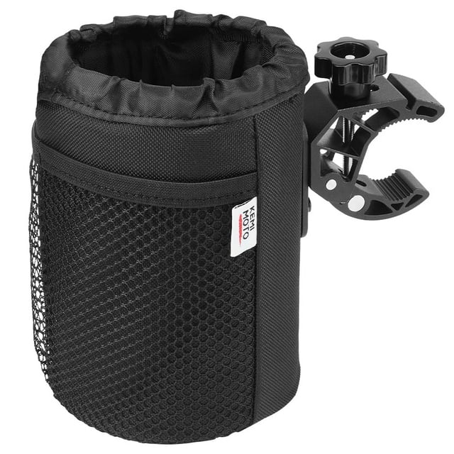 Portavasos para moto KEMIMOTO, tela Oxford, color negro