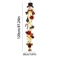 thumbnail image 3 of Glowing Christmas Door Hanger, Christmas Wall Door Decor with Warm LED Lights, Pine Cones & Bells, Festive Holiday Home Ornament for Entryway & Indoor Space, 3 of 4