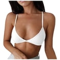 thumbnail image 1 of Women Strapless Adjustment Rimless Invisible Bralette Push Up Sticky Bras Vest, 1 of 5