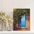 thumbnail image 2 of UXIEQU Lemon Tree Window Scene Canvas Wall Art Print 15.75x11.81 Inches, 2 of 8