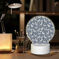 thumbnail image 6 of Daiia Poodle Dog Pattern Acrylic Night Light, LED Touch Light, Bedroom Night Light, Soft Glowing Lamp Perfect Gift for Mother's Day, Birthday, or Christmas, 6 of 9