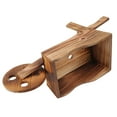 thumbnail image 4 of Flower Pot Wooden Cart, Decorative Anti Deformation Cart Succulent Flower Pot  For Courtyard, 4 of 8