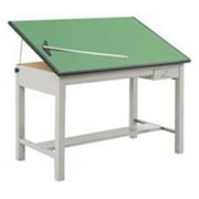 Safco Products Company SAF3952 Drafting Table Top- 60in.x37-.50in.x1in.- Green