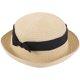 thumbnail image 4 of Sombrero de paja PENGJTMXG con ala ancha enrollable y lazo para mujer y niña Beige, 4 of 4