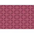 thumbnail image 1 of Ahgly Company Tapis Rectangulaire Lavable en Machine Intérieur Transitionnel Rouge Rose, 7 Pieds x 10 Pieds, 1 of 7