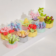 thumbnail image 3 of Moon Fairy Building Brick Mini Potted Plant F07M9-12(104)-C6, 3 of 3