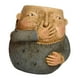 thumbnail image 3 of Maceta de resina con forma de cara, maceta decorativa para el hogar, bonita estatua, maceta moderna, figura decorativa para armario, estantería Chico, 3 of 8