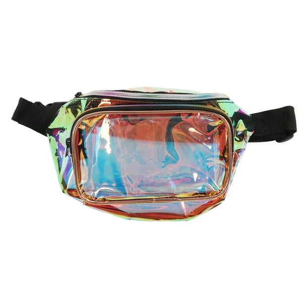 Iridescent belt bag top