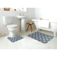 thumbnail image 4 of Yiaed Cute Rabbit Floral Print Bathroom Mat Set 2 Pieces Mat Anti-Skid Pad Ultra Soft and Absorbent Bathroom Bath Mat Contour Bath Rugs for Toilet Base, 4 of 6