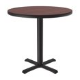 thumbnail image 3 of Correll Bxt30R-20 Cafe and Breakroom Tables - Round - Mahogany, 3 of 5
