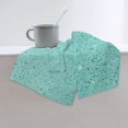 thumbnail image 6 of Bingfone Teal Turquoise Glitter Ultra Absorbent & Soft Hand Towels for Bath, Hand, Face, Gym and Spa-27.5x16in, 6 of 8