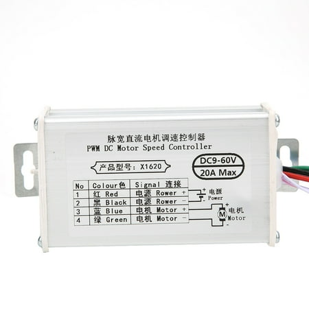 

Brush Motor Service Life Motor Controller Convenient For Installation For Wide Voltage 10A 20A 30A