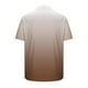 thumbnail image 5 of Mens Casual de Manga Corta Botón Abajo Camisas de Impresión Turndown Cuello Botón Camisa Poliéster, Moda de Verano Superior para Hombres Al Aire Libre, 5 of 6
