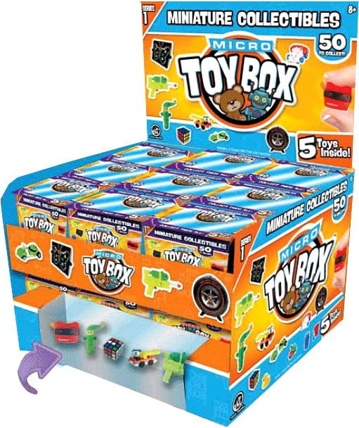 World's Smallest Micro Toybox Series 1 Mystery Box (27 Packs) - Walmart.com