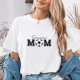 thumbnail image 4 of Jollimate Soccer Mom T-Shirt, Cute Sports Graphic Tee, Casual Women's Shirt, 4 of 6