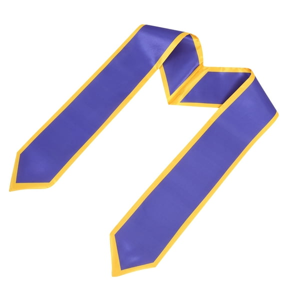 VERDANVERSE Graduation Ceremony Sash Blue 1Set 67X4.7In