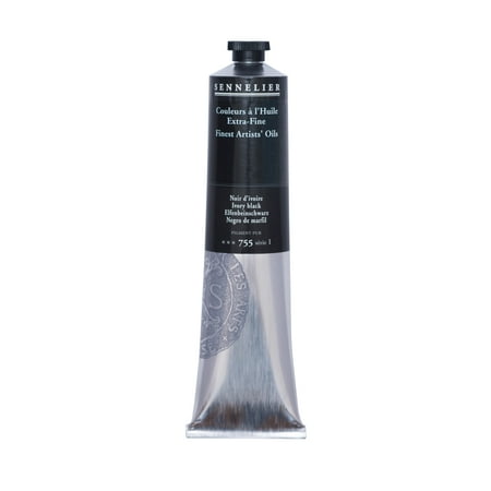 UPC: 3046450469155 | Sennelier Artists Oil Color 200ml Tube Ivory Black S1