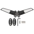 thumbnail image 1 of 2 uds espejo retrovisor de viento para motocicleta reemplazo de espejo retrovisor giratorio ajustable multiángulo para CBR250R CBR300R CBR500 Jadeshay  A, 1 of 9