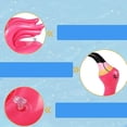 thumbnail image 3 of 15 piezas de flamencos inflables para piscina, juego de lanzamiento de aros, decoraciones para fiestas, juguetes de playa, 3 of 5