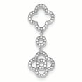 thumbnail image 1 of Sterling Silver CZ Chain Slide QP4388 (mm x mm), 1 of 2