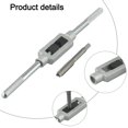 thumbnail image 3 of Tap Wrench For M3-M12 Adjustable Ratchet Bearing Steel Set Tap Manual tapping set 6-piece set, 3 of 9