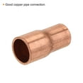 thumbnail image 5 of Uxcell Reducing Copper Coupling Fitting Straight with Sweat End, for HVAC Refrigeration Adapter 5/16 x 1/4 Inch, 5 of 6