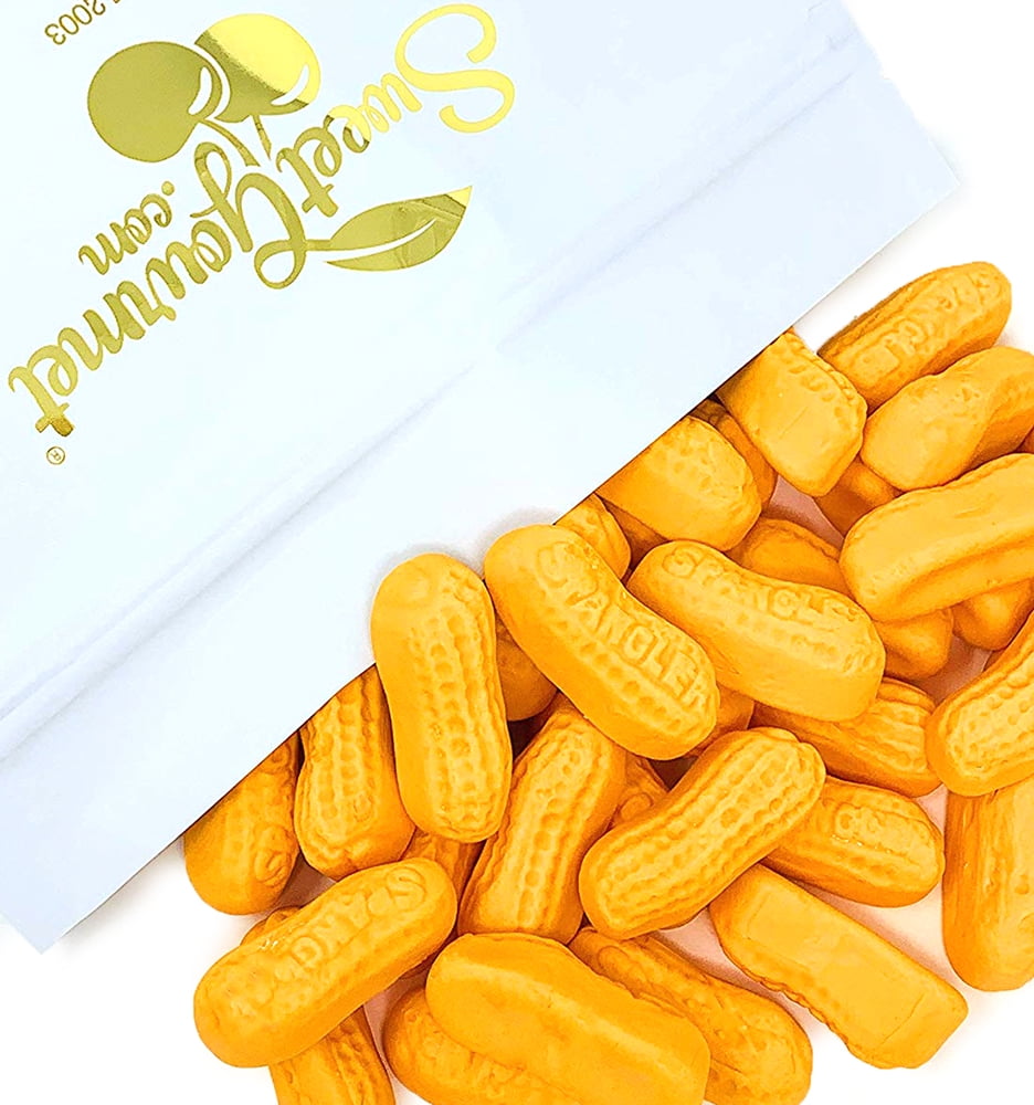 SweetGourmet Orange Circus Peanuts Marshmallow | Spangler Retro Candy | 2.5 Pounds
