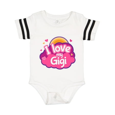 

Inktastic I Love My Gigi Grandma Grandchild Gift Baby Girl Bodysuit