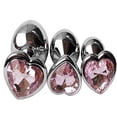 thumbnail image 1 of Butt Plug de metal en forma de corazón Anal para Mujeres Hombres Buttplug G-spot Sex Toys Tmvgtek Cuidado Belleza, 1 of 6