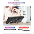 thumbnail image 3 of HCTian Military Grade Drop Impact for Motorola Moto G Stylus 5G 2023 Case 360 Metal Rotating Ring Kickstand Holder Armor Heavy Duty Shockproof Case for Moto G Stylus 5G 2023 Phone Case, 3 of 8