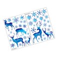thumbnail image 4 of MasteelfCA 1Pc DIY Graduated Blue PVC Removeable Sticker Decor Elk Window Sticker, 4 of 8